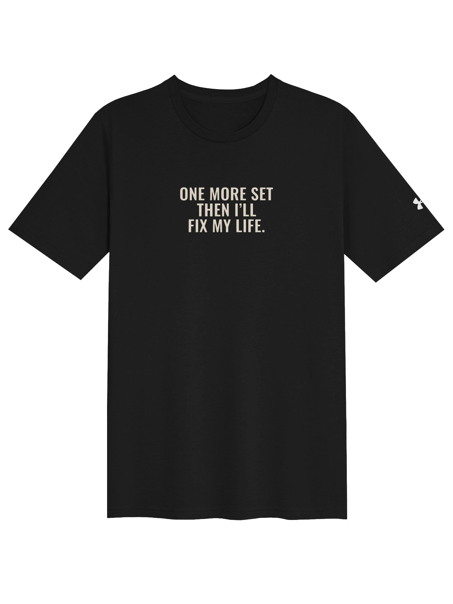 One More Set Then I’ll Fix My Life Gym Tee product image (1)