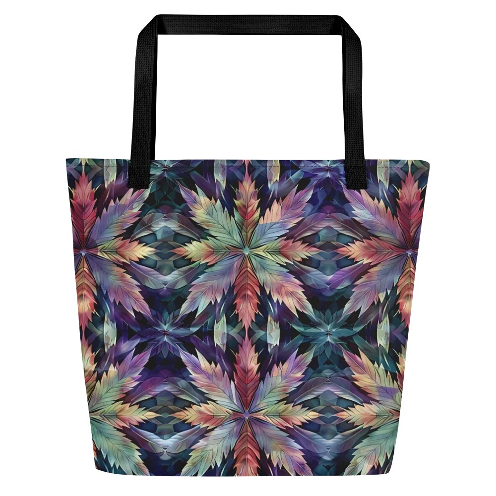 Cannabis - Aurora Blaze – Design | Large All-Over Print Tote Bag product image (2)