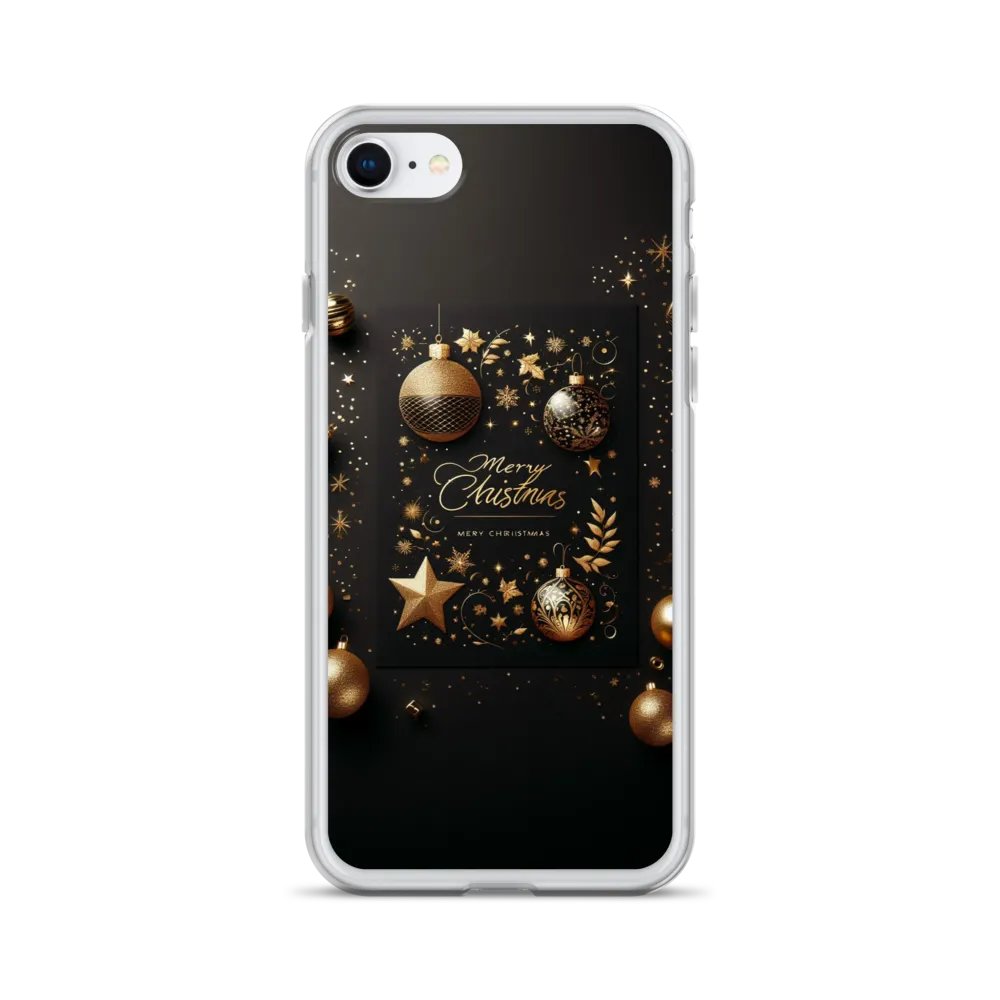 Elegant Merry Christmas iPhone Case product image (24)