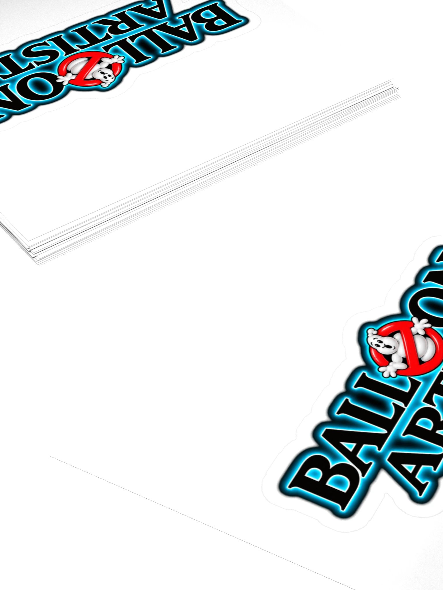 Balloon Artist Ghost Patrol Kiss Cut Sticker product image (4)