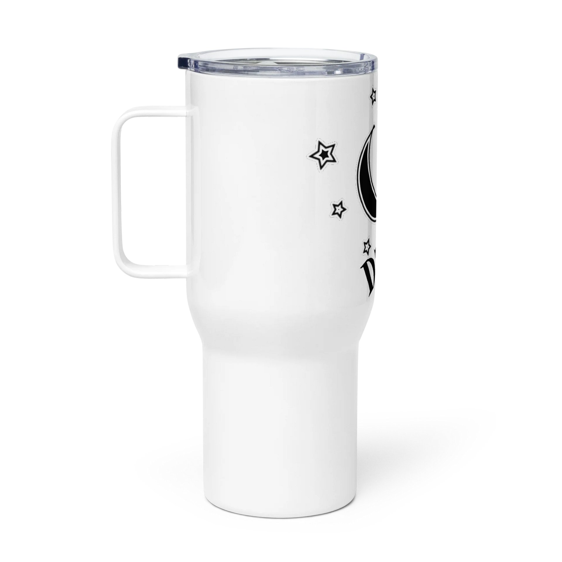 DarkSky Logo Travel Mug (Black) product image (1)
