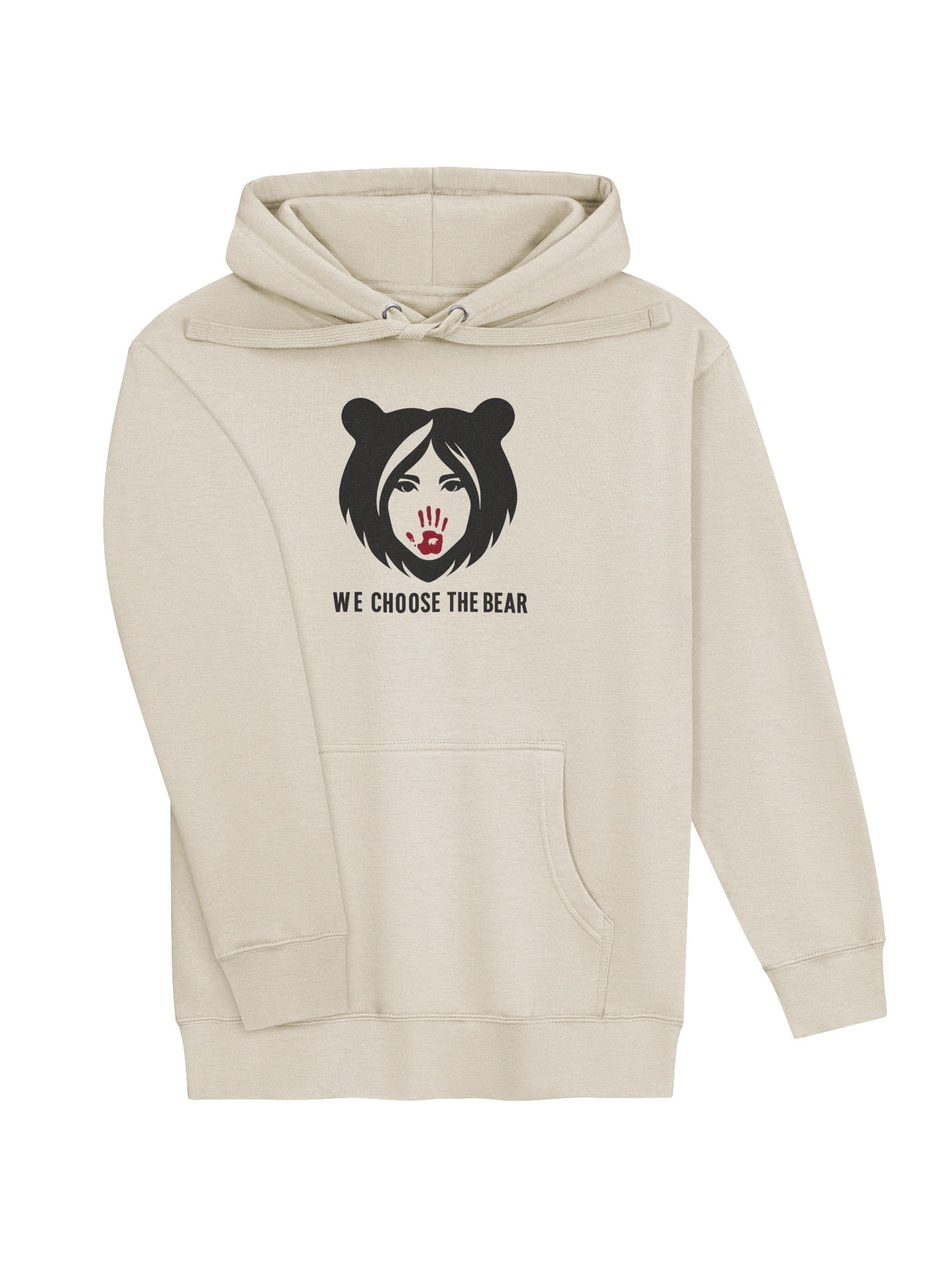 W E Choose the Bear Hoodie product image (2)