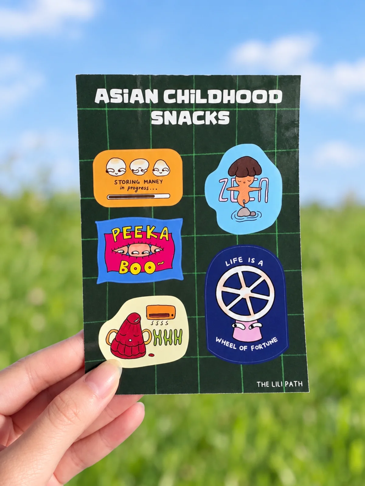 Asian Childhood Snacks Sticker Sheets product image (3)
