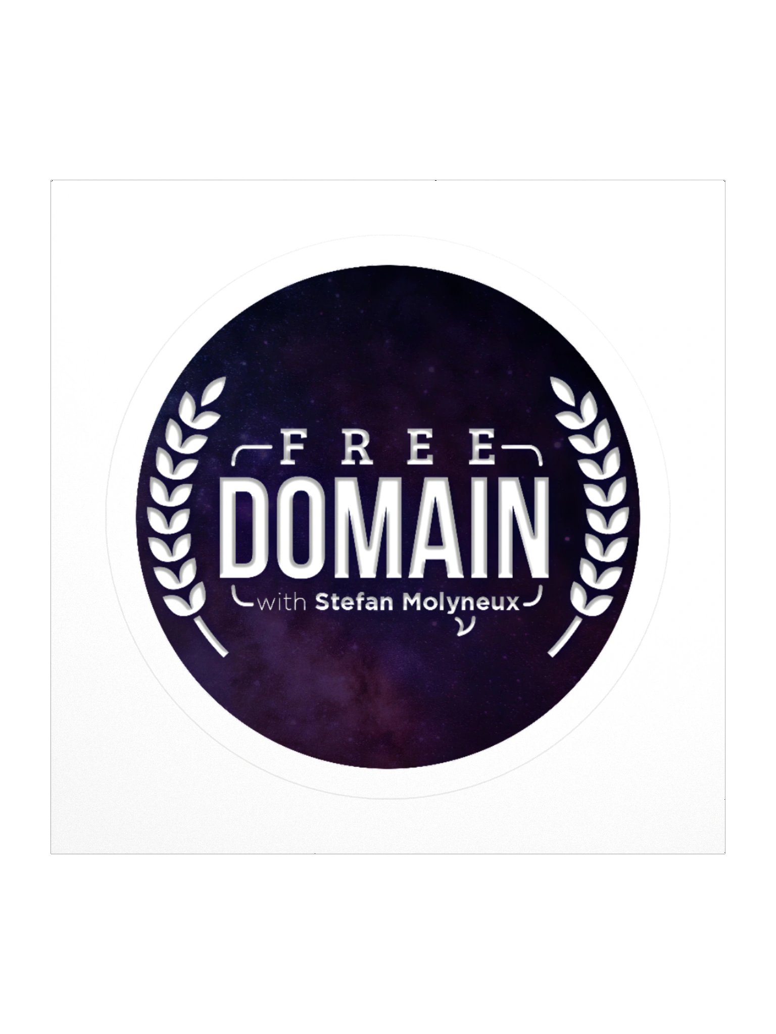 Freedomain Circle Sticker product image (1)