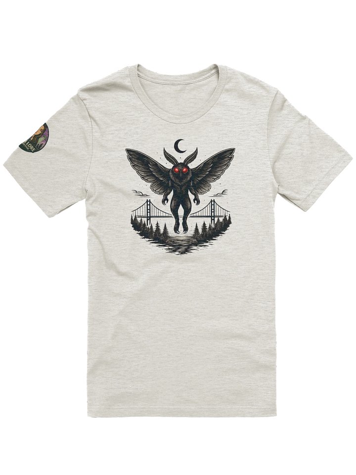 MOTHMAN OUTLINE SUPER SOFT T-SHIRT product image (97)