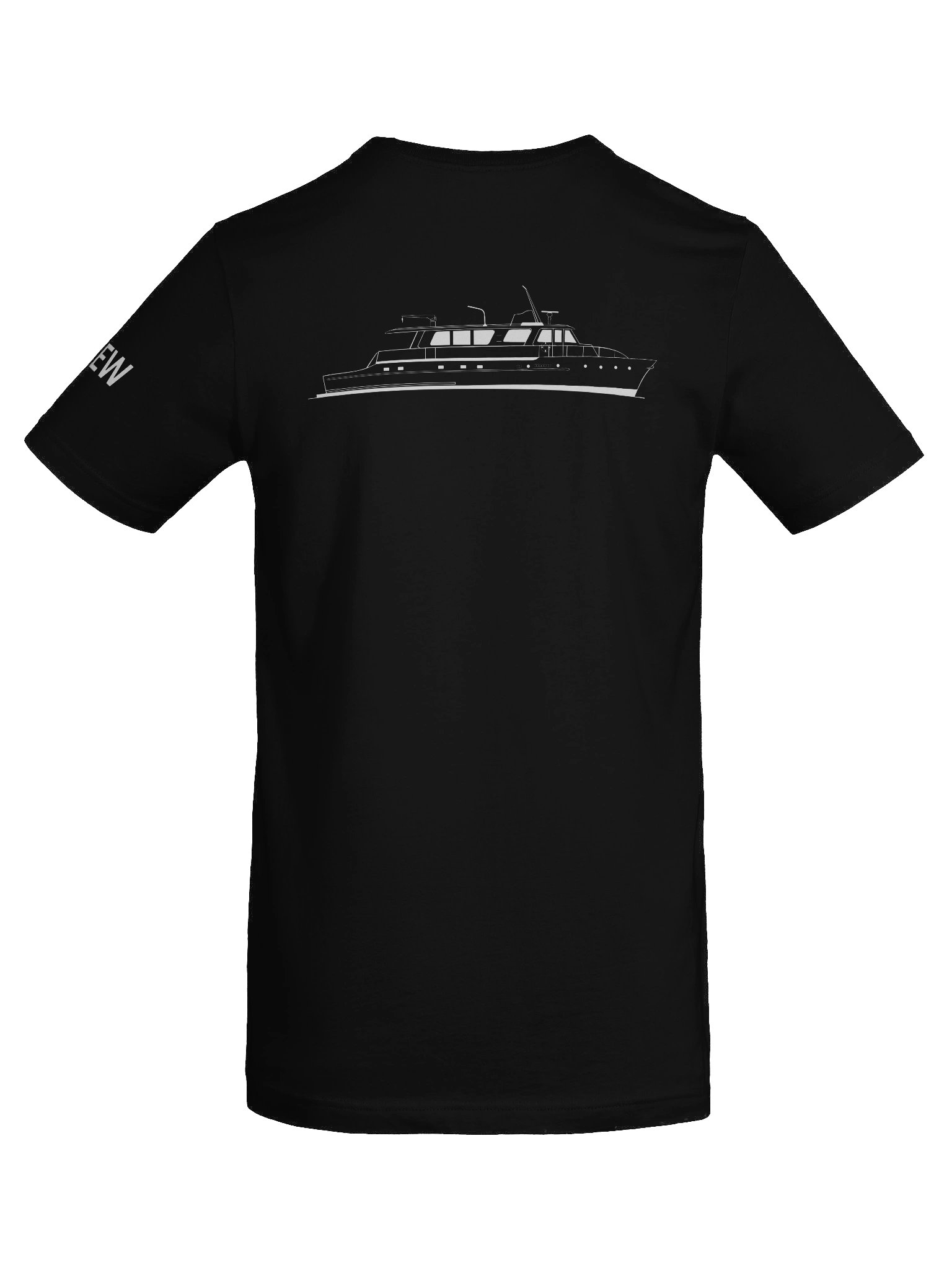 Ladies’ Scoop Neck T-Shirt – Crew Only (CREW on sleeve) product image (8)