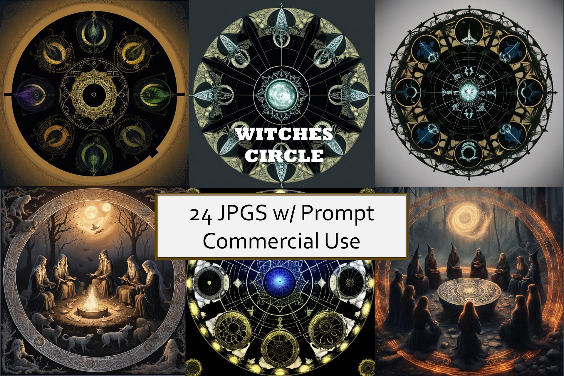 Witches Circle with Prompts product image (4)