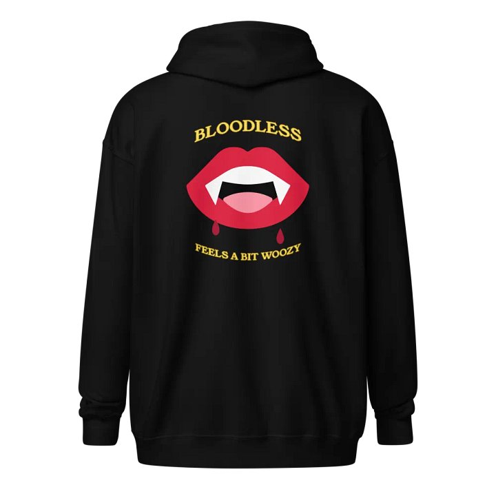 Bloodless Plush Fleece Zip Hoodie product image (1)