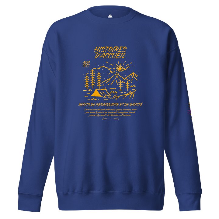 Campfire Forest Sunrise Sweatshirt product image (2)