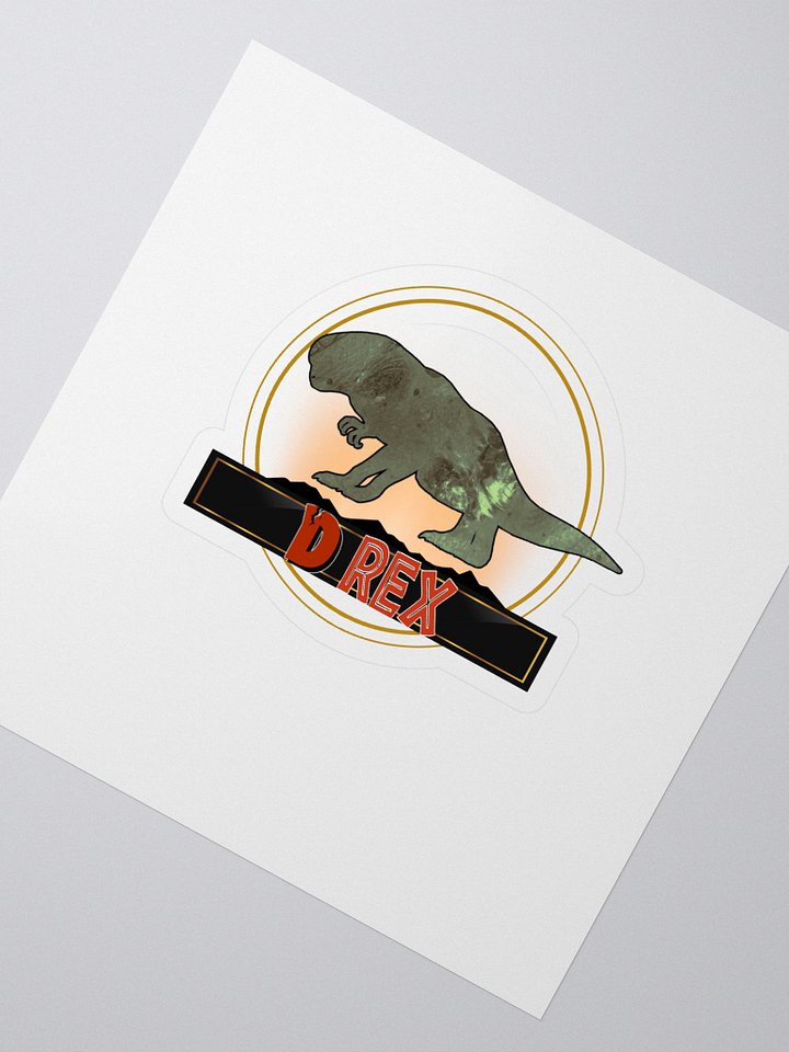 D REX Kiss Cut Stickers product image (2)