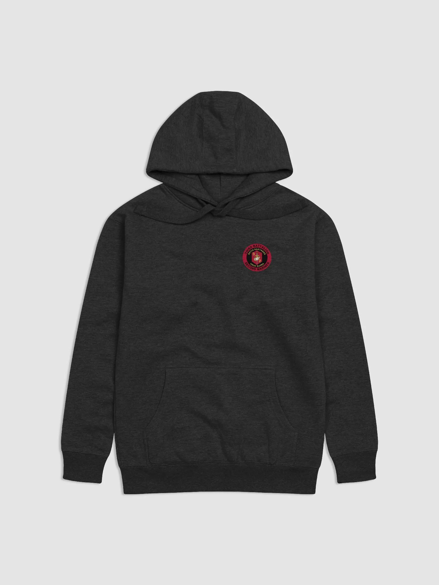3rd Battalion 2nd Marines Dark Hooded Sweatshirt product image (1)