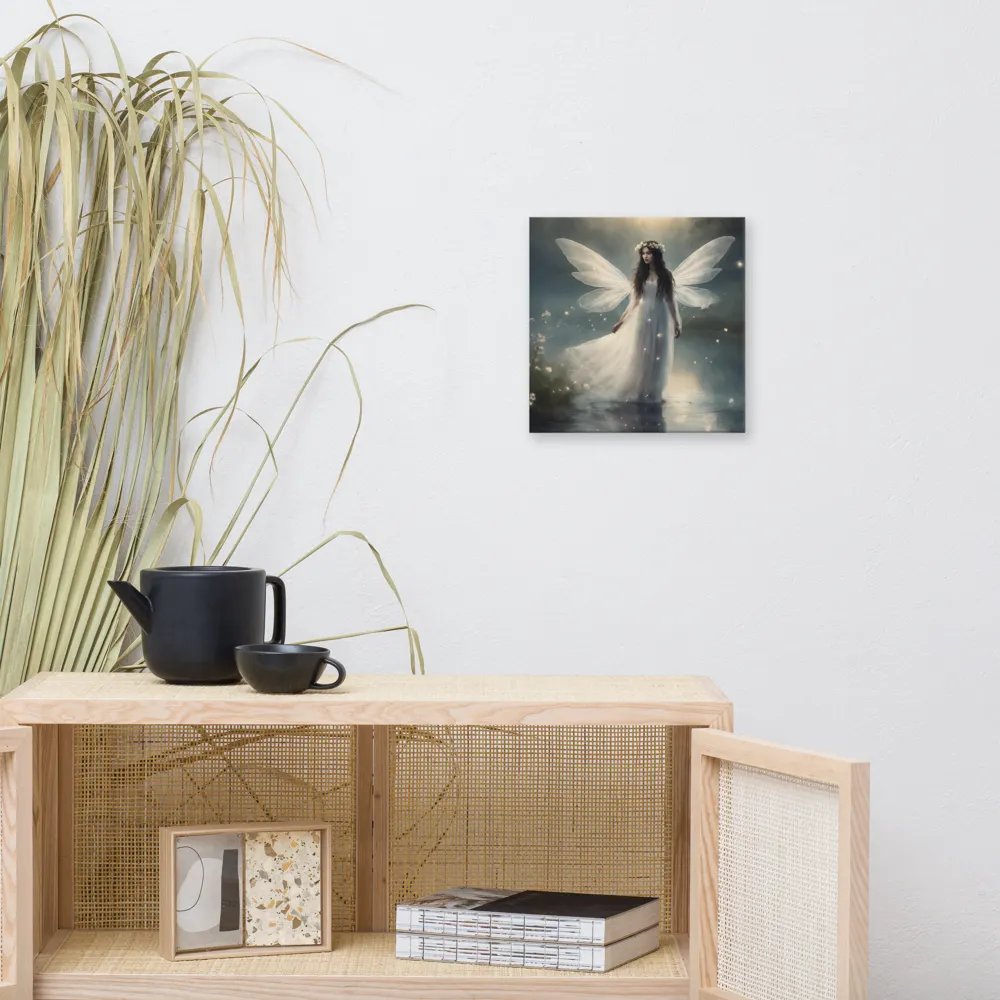 Fairy and Fireflies By Lake Wall Art product image (10)
