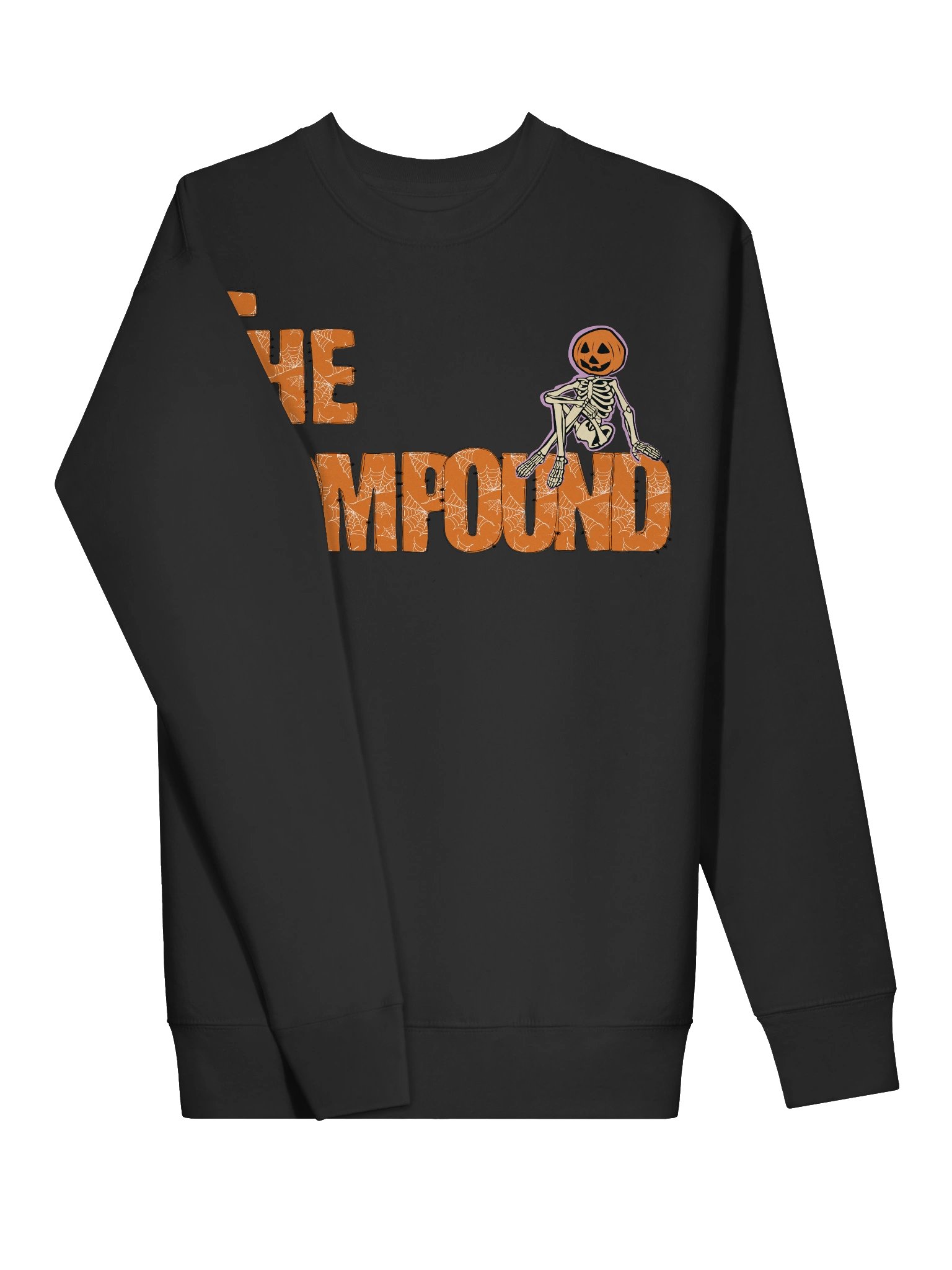 Pumpkin Head Compound Sweat Shirt product image (8)