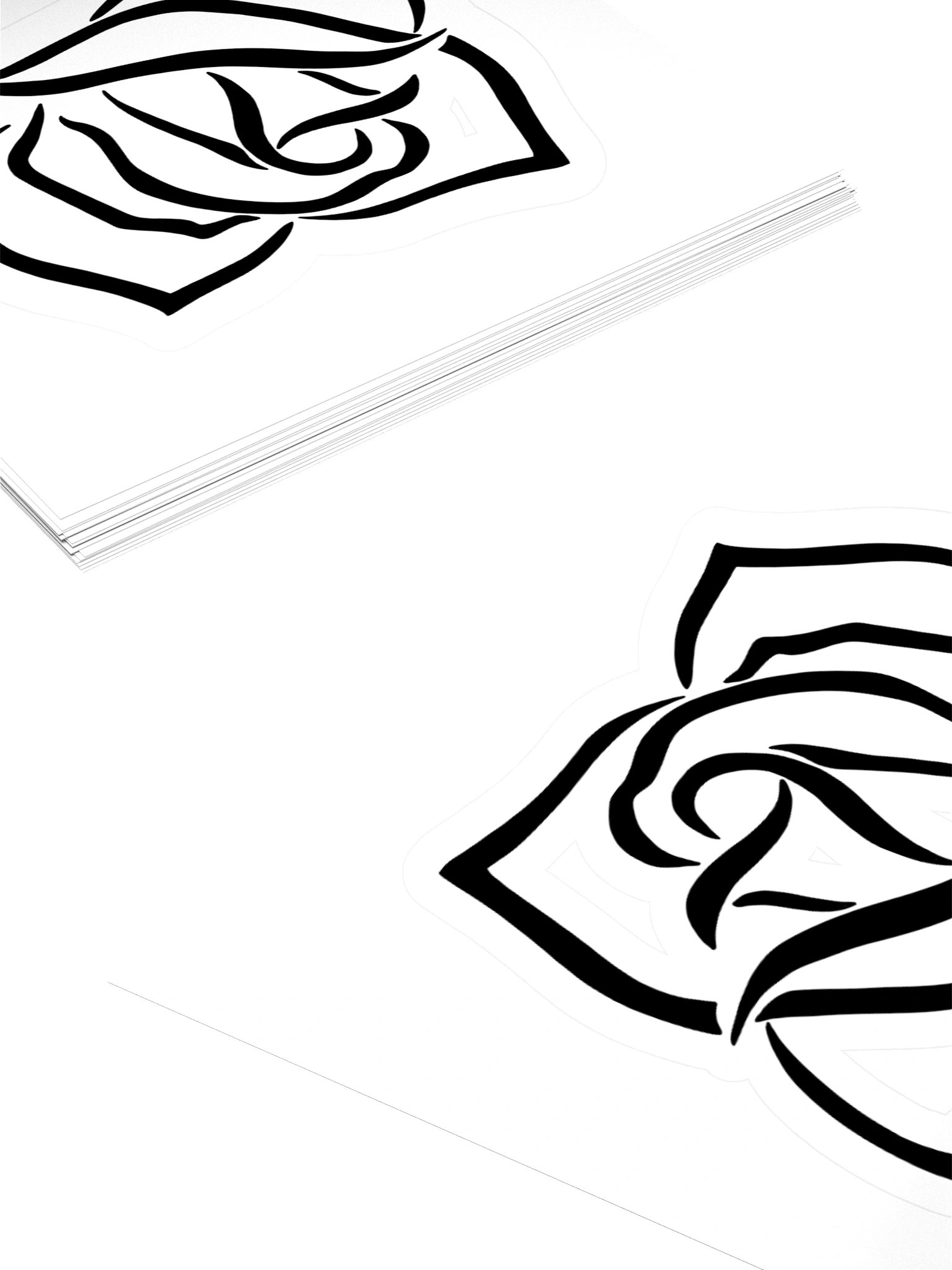 Lotus Rose Sticker product image (16)