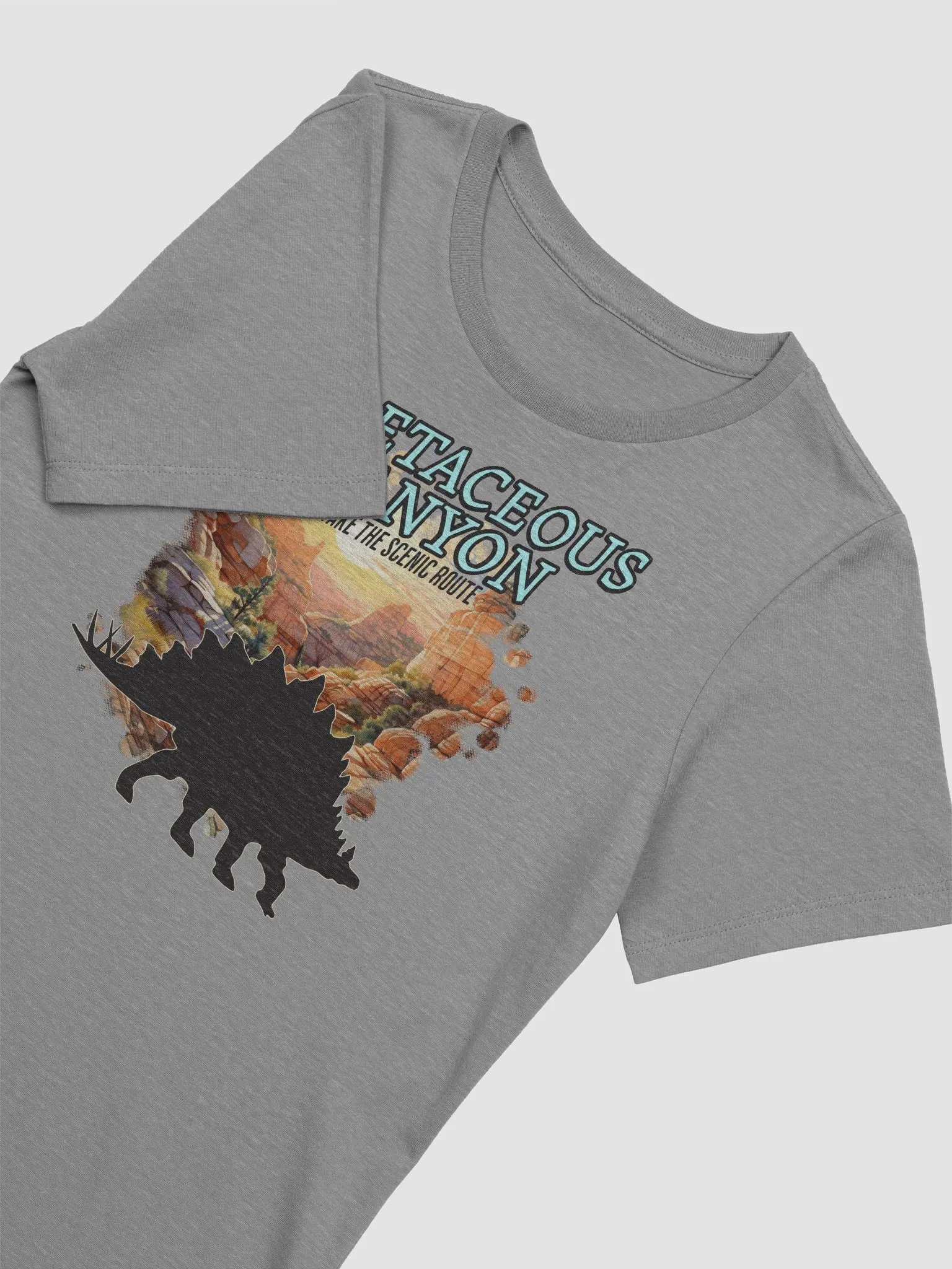 Cretaceous Canyon Women’s Stegosaurus Shirt product image (3)