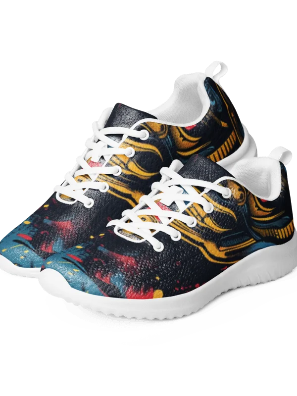 Japanese Samurai Oni Athletic Shoes | Women's Flyknit Demon Armor Sneakers product image (1)