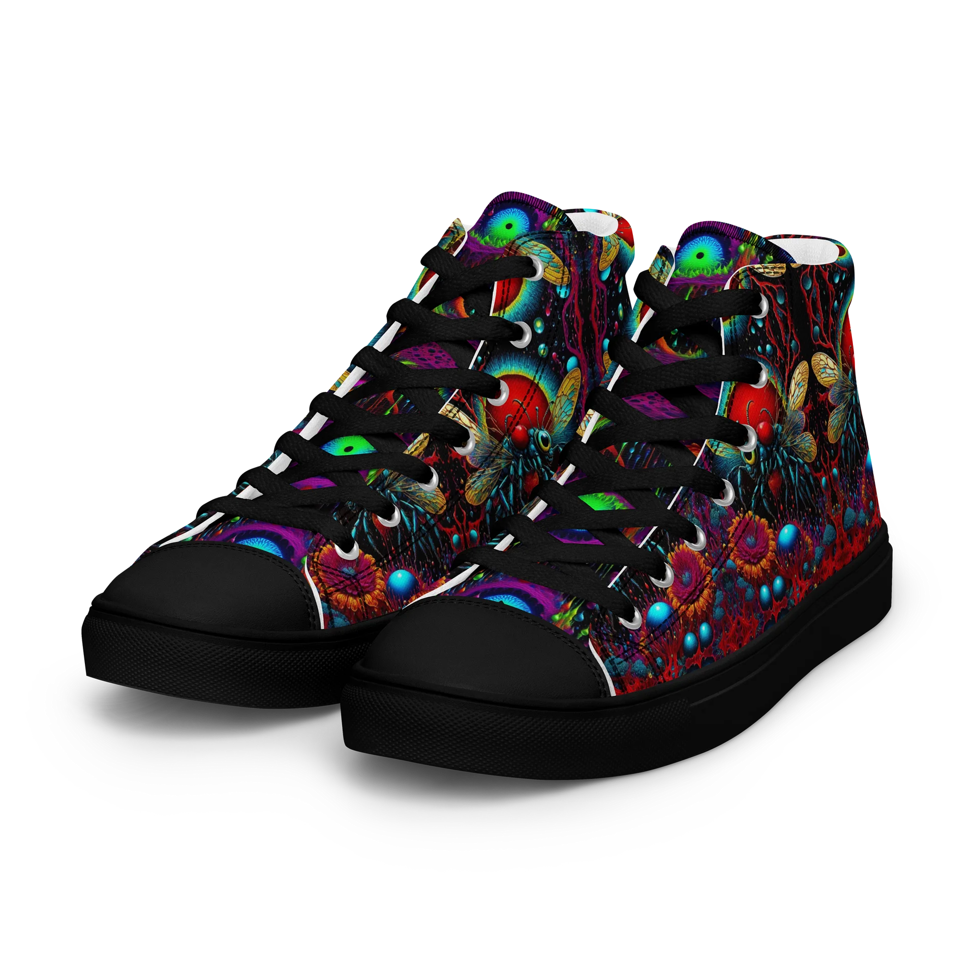 Women's Psychedelic Neon High Tops product image (6)