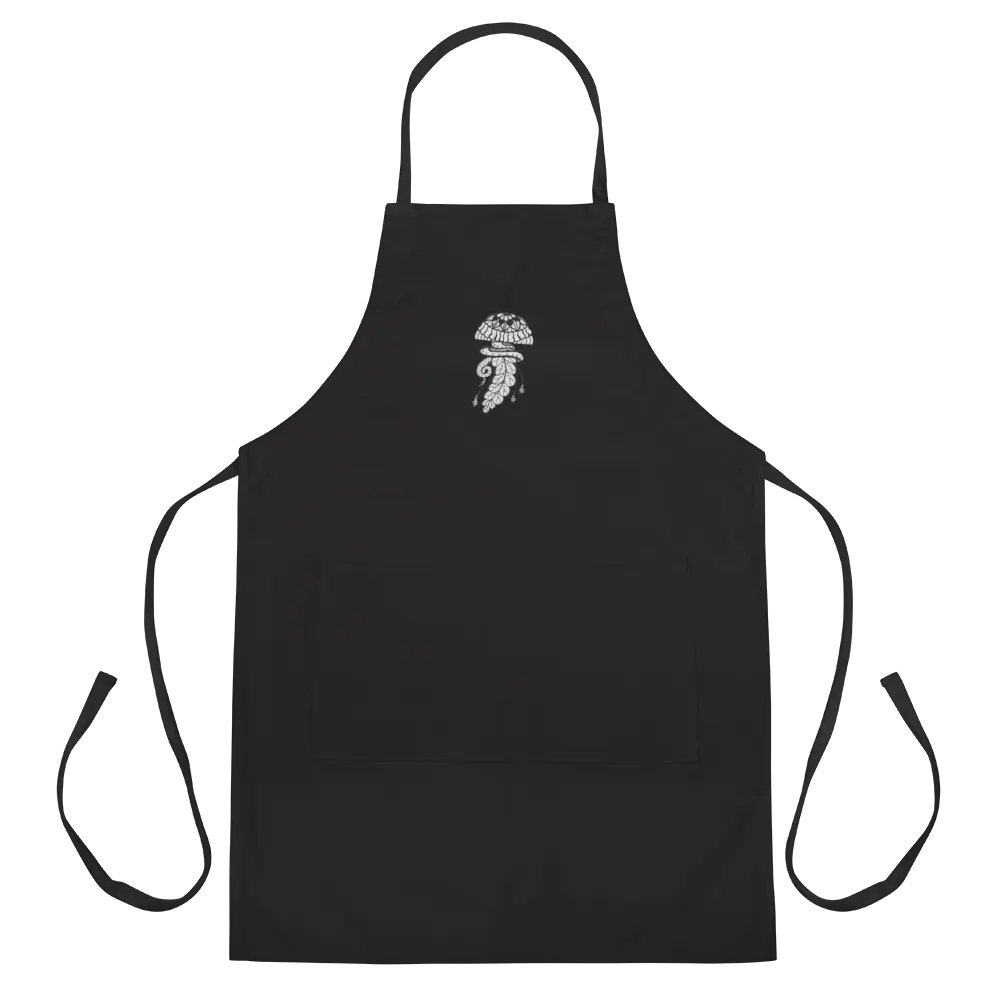 Whimsical Jellyfish Embroidered Apron product image (3)