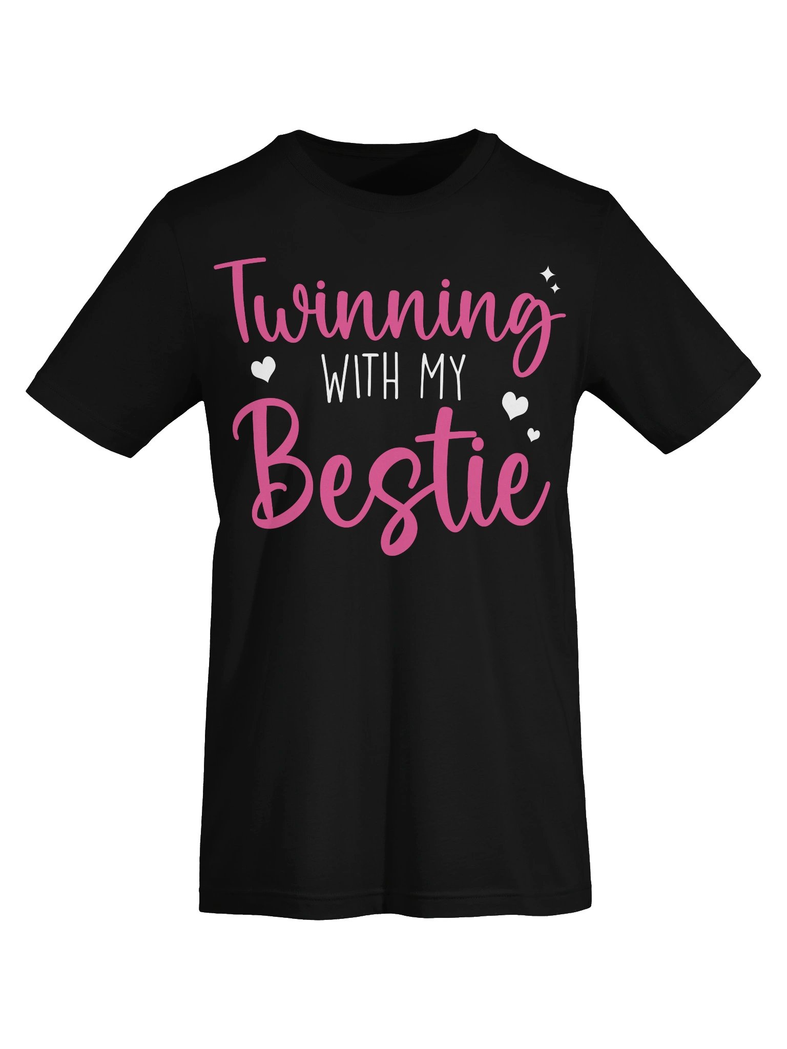 Funny Twin Matching Twins Day Friend Twinning With My Bestie T-shirt product image (48)