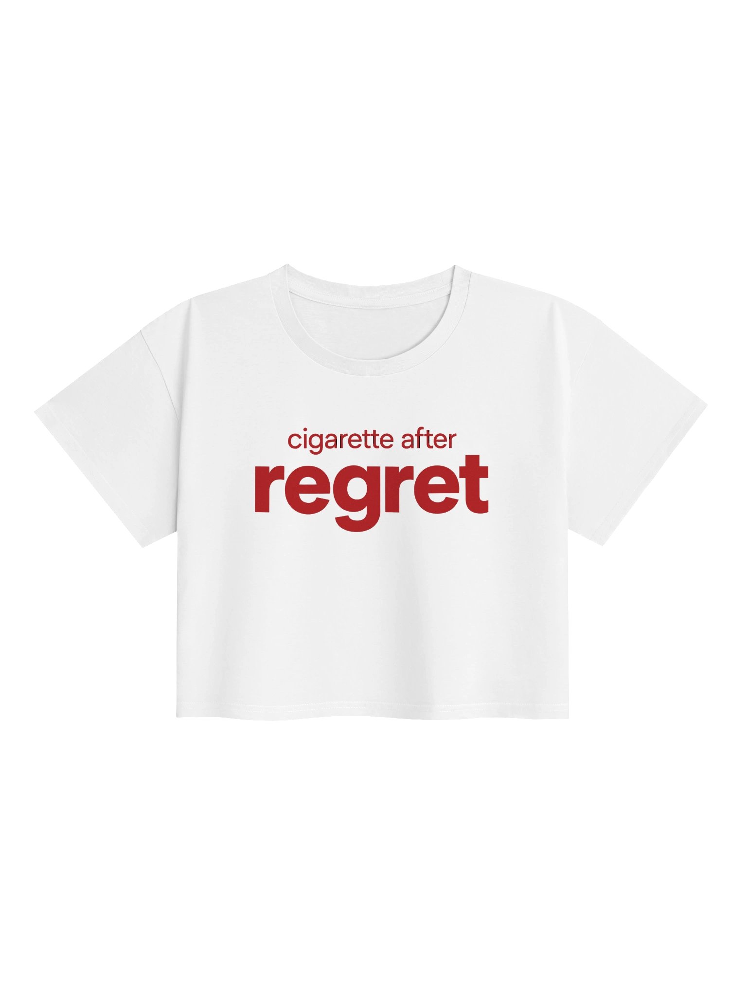 Cigarette After Regret Crop Top product image (1)
