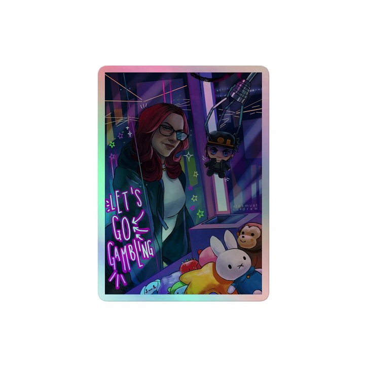 LET'S GO GAMBLING ☆ sticker product image (2)