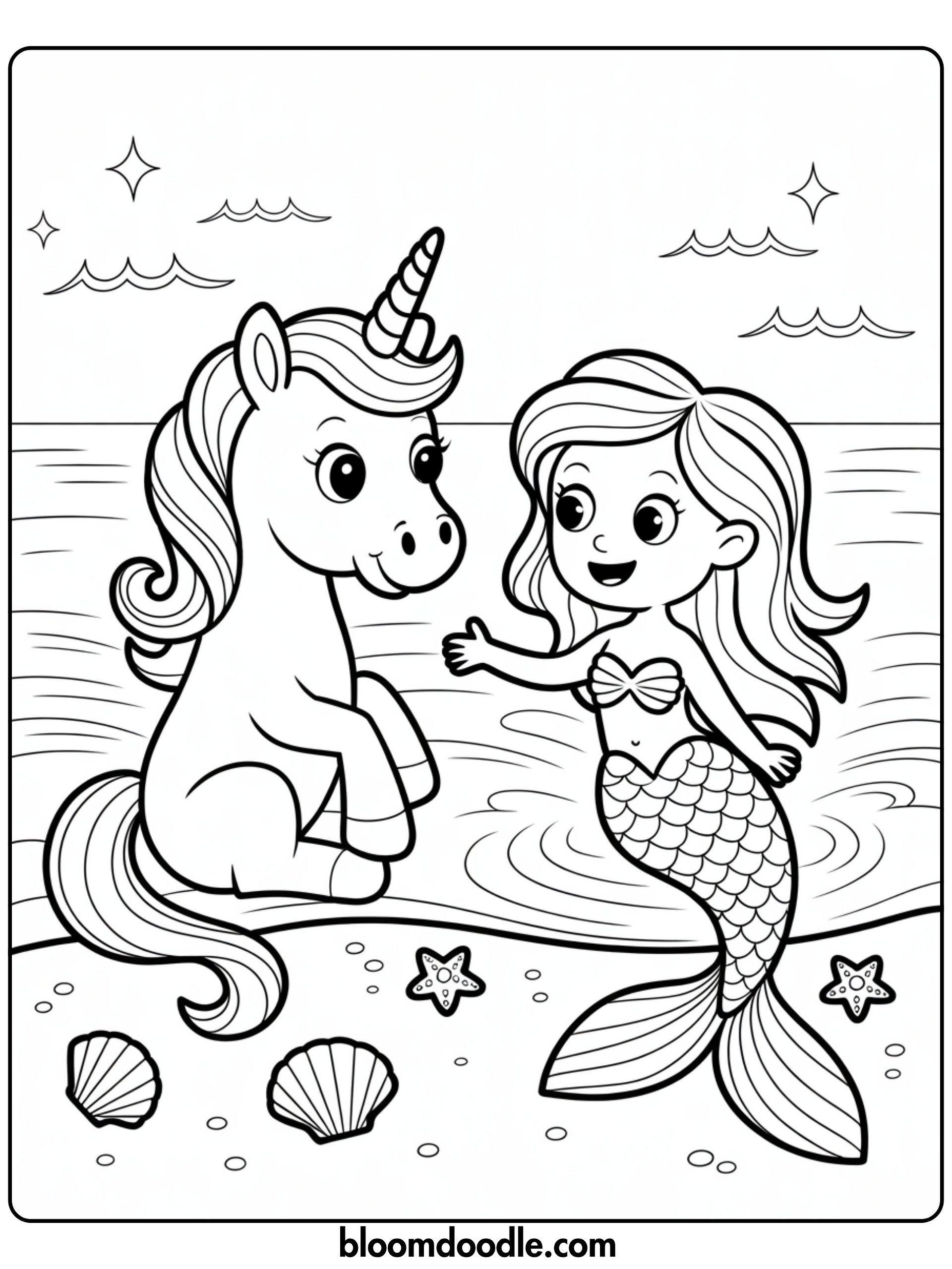 Unicorn Dreams Coloring Book product image (3)