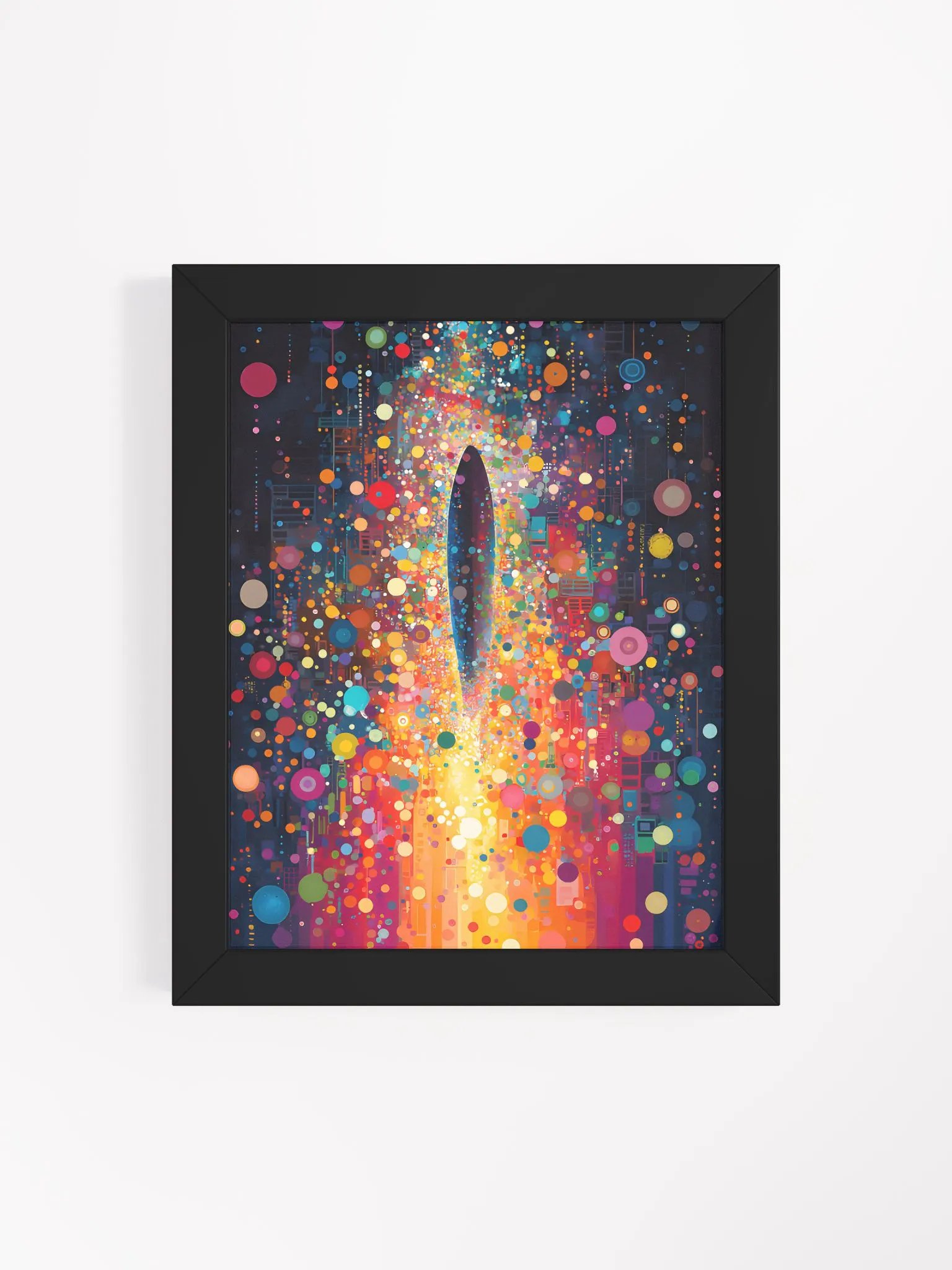 Framed wall art, title 'Gush' product image (21)