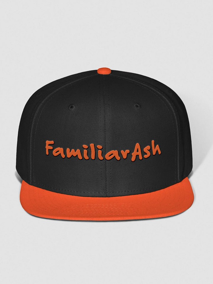 Familiar Snapback Cap product image (1)