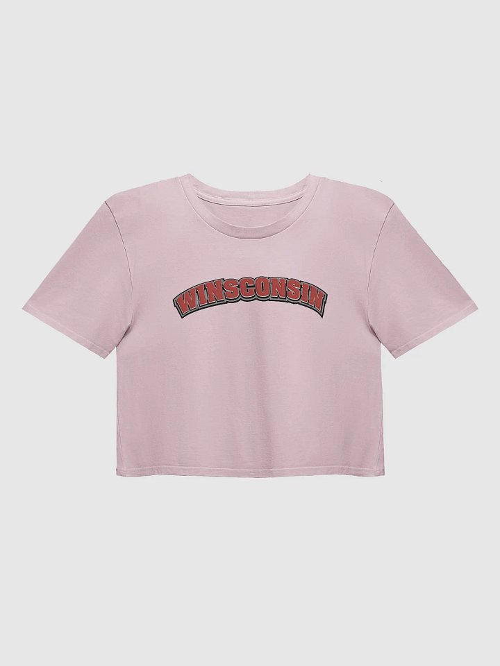 WIN-SCONSIN Women's Premium Crop Top product image (36)