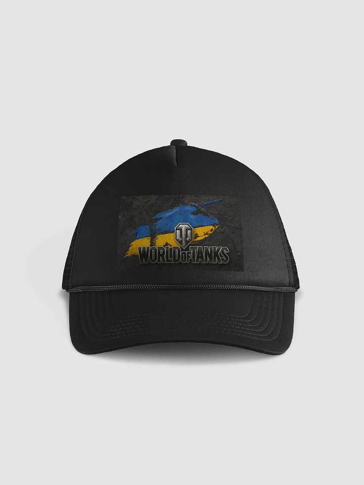 World of Tanks Shield Foam Trucker Hat product image (1)