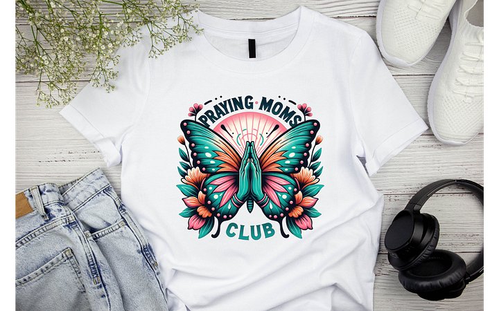 Praying Moms Club Tee product image (1)