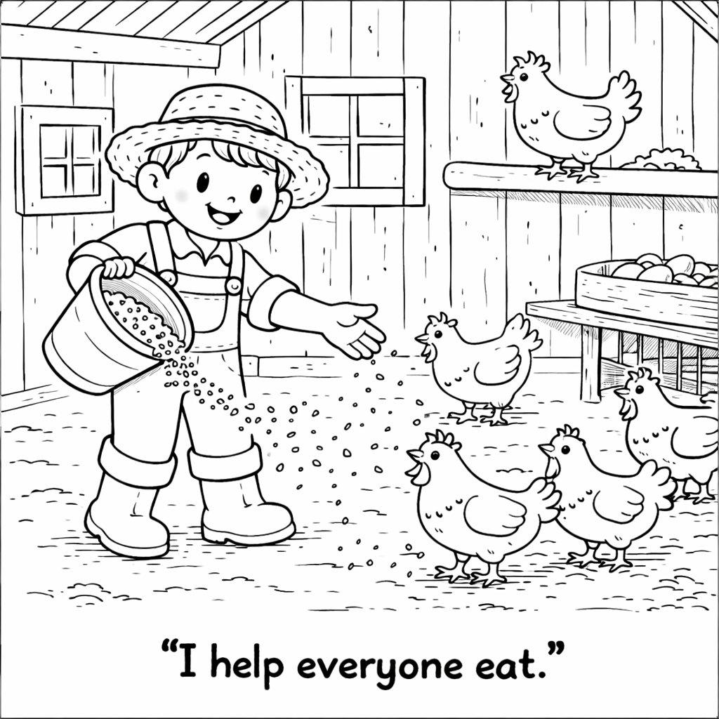 Farmer Finn’s Busy Day on the Farm Coloring Book product image (4)