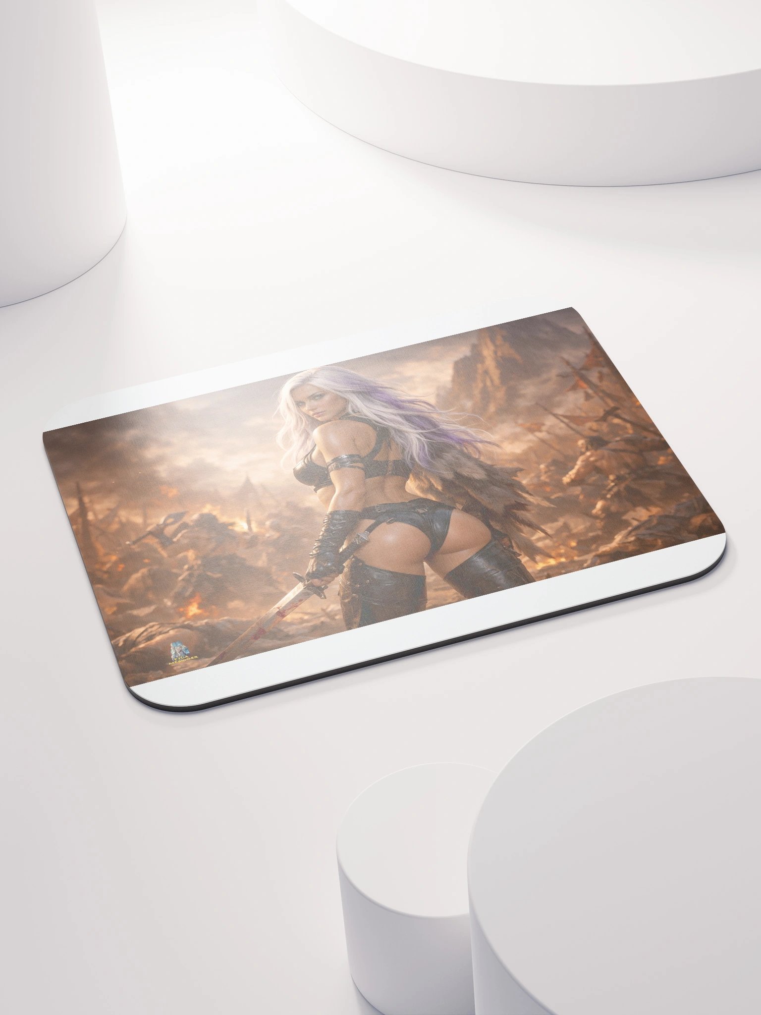 Tylia: Battle Queen mouse pad product image (4)