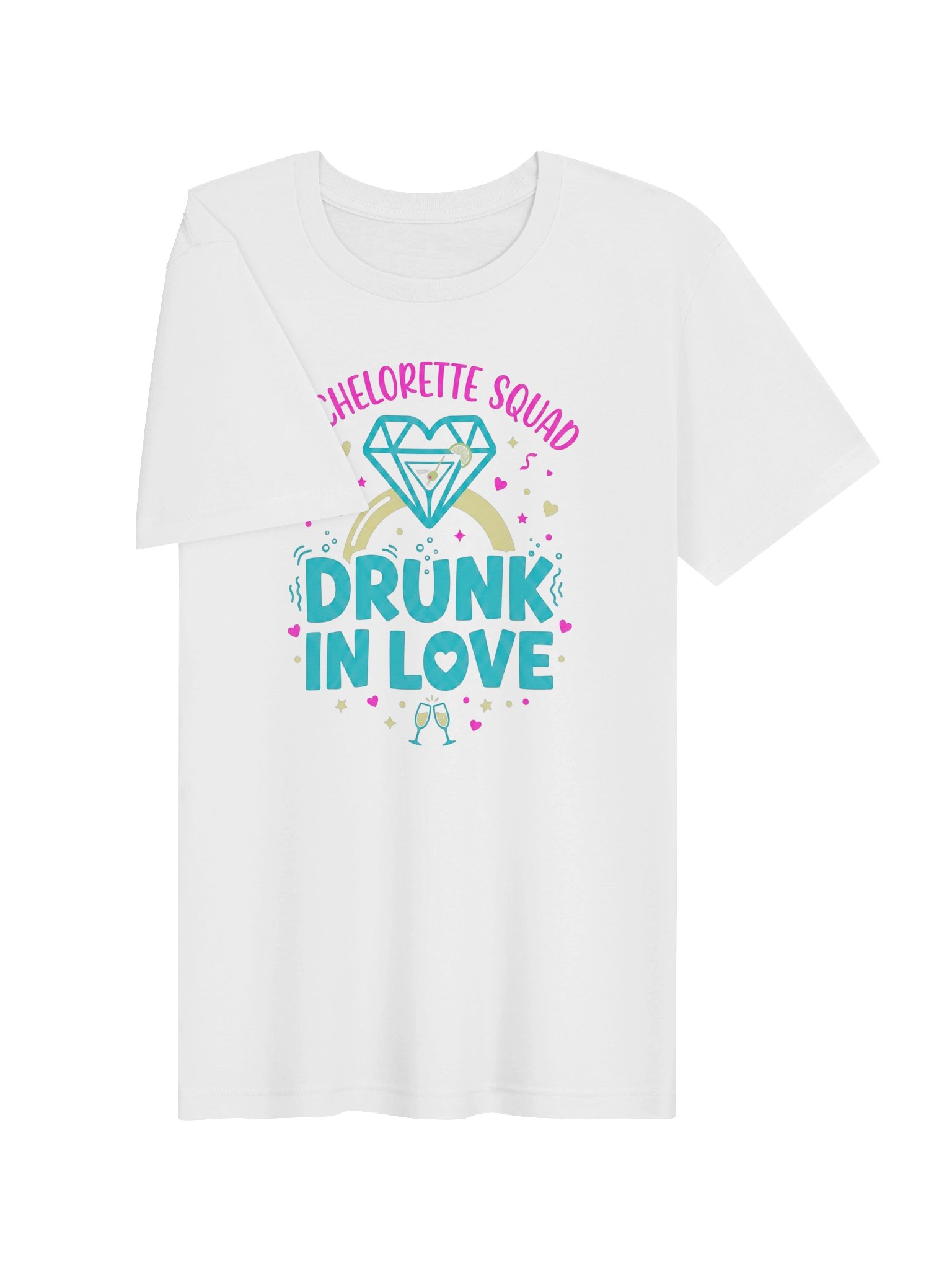 Bachelorette Squad Drunk in Love T-Shirt | Bach Party Tee product image (22)