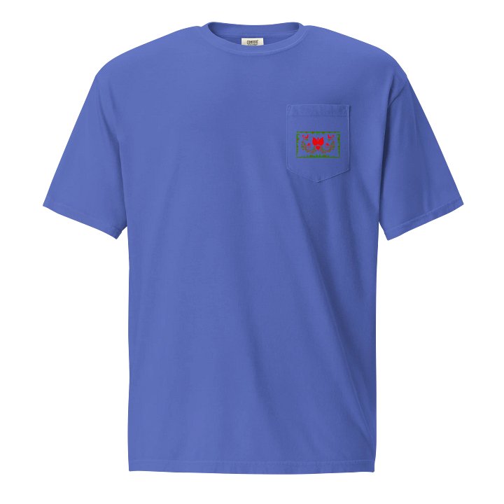 Folk Art Hungarian Tranquility Pocket Tee product image (1)
