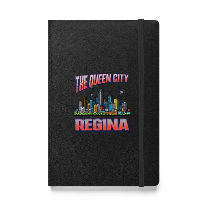 Regina The Queen City Skyline Hardcover Notebook product image (1)