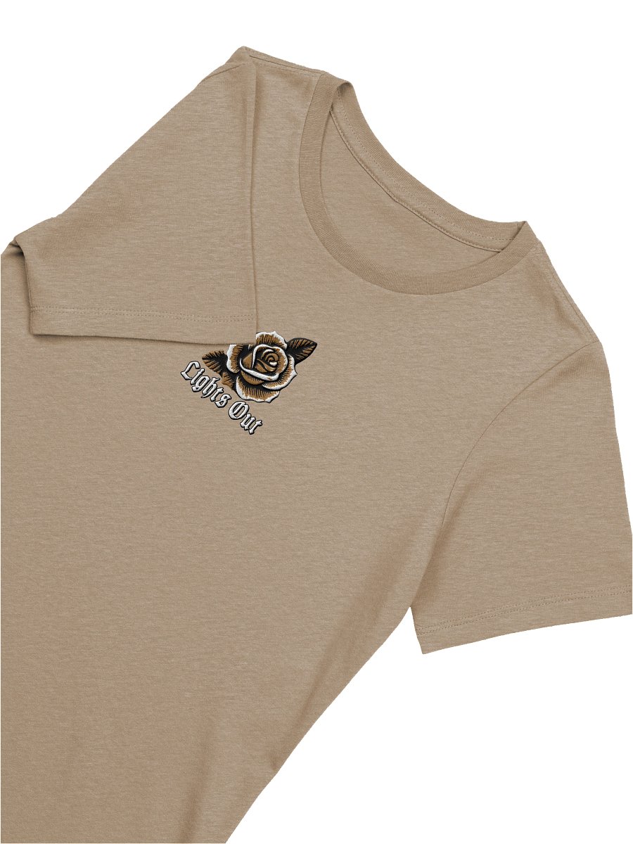 Lights Out Rose Embroidered Tee product image (3)