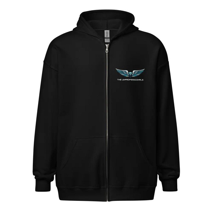 UP Zip Hoodie Black product image (1)