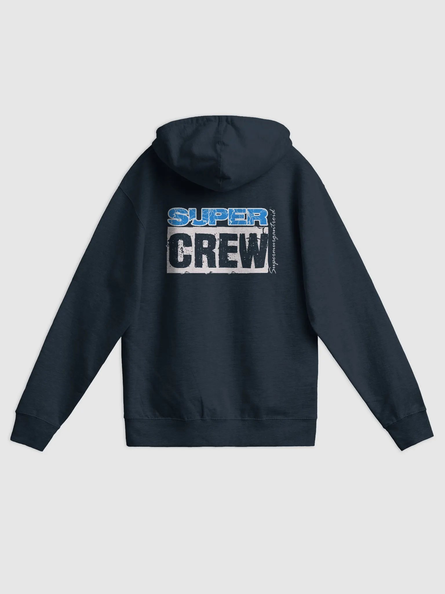 Electrified Super Crew - Signature Series Blue Zip Up Hoodie product image (1)
