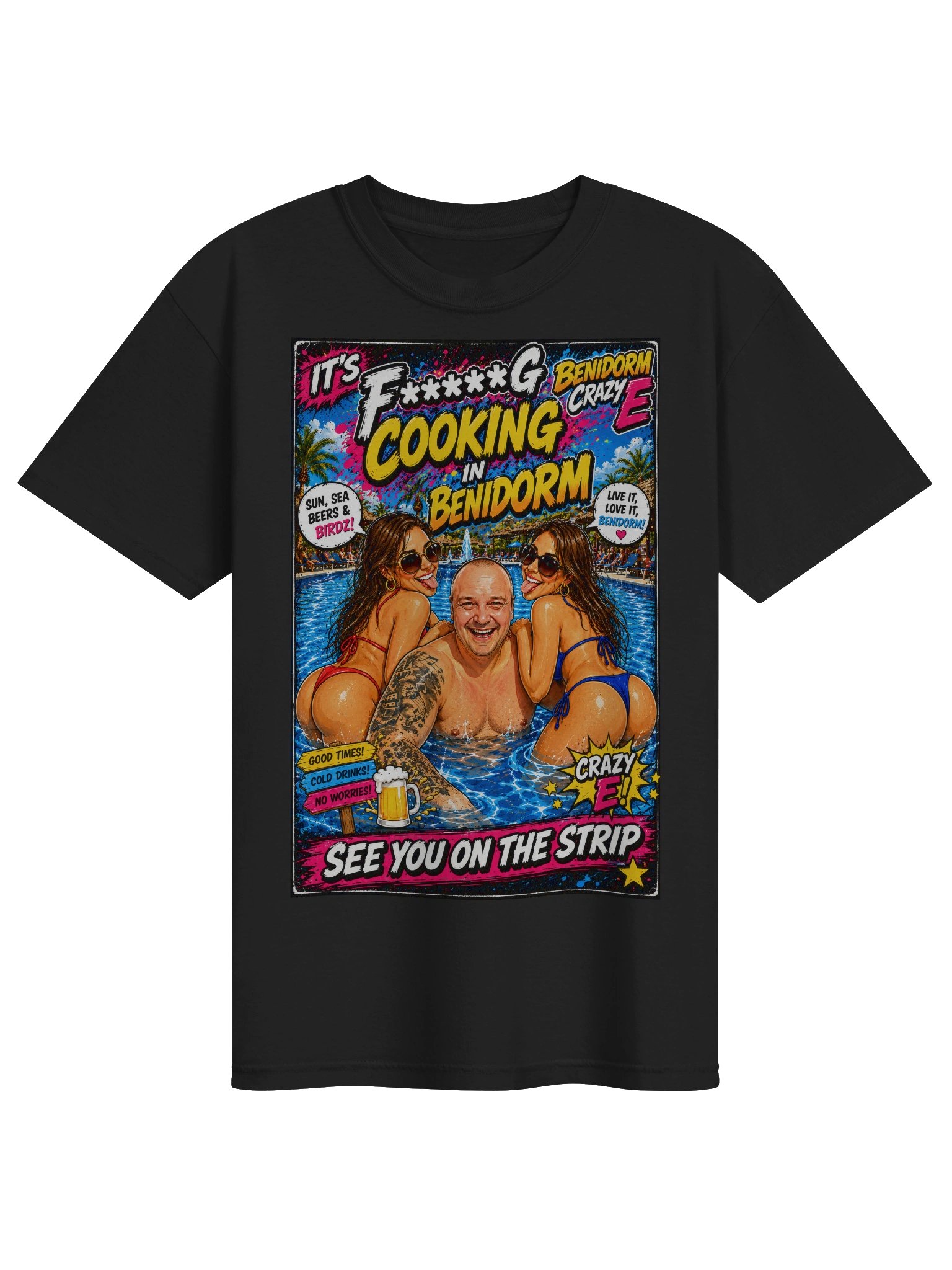 Benidorm Party Poster Tee product image (3)