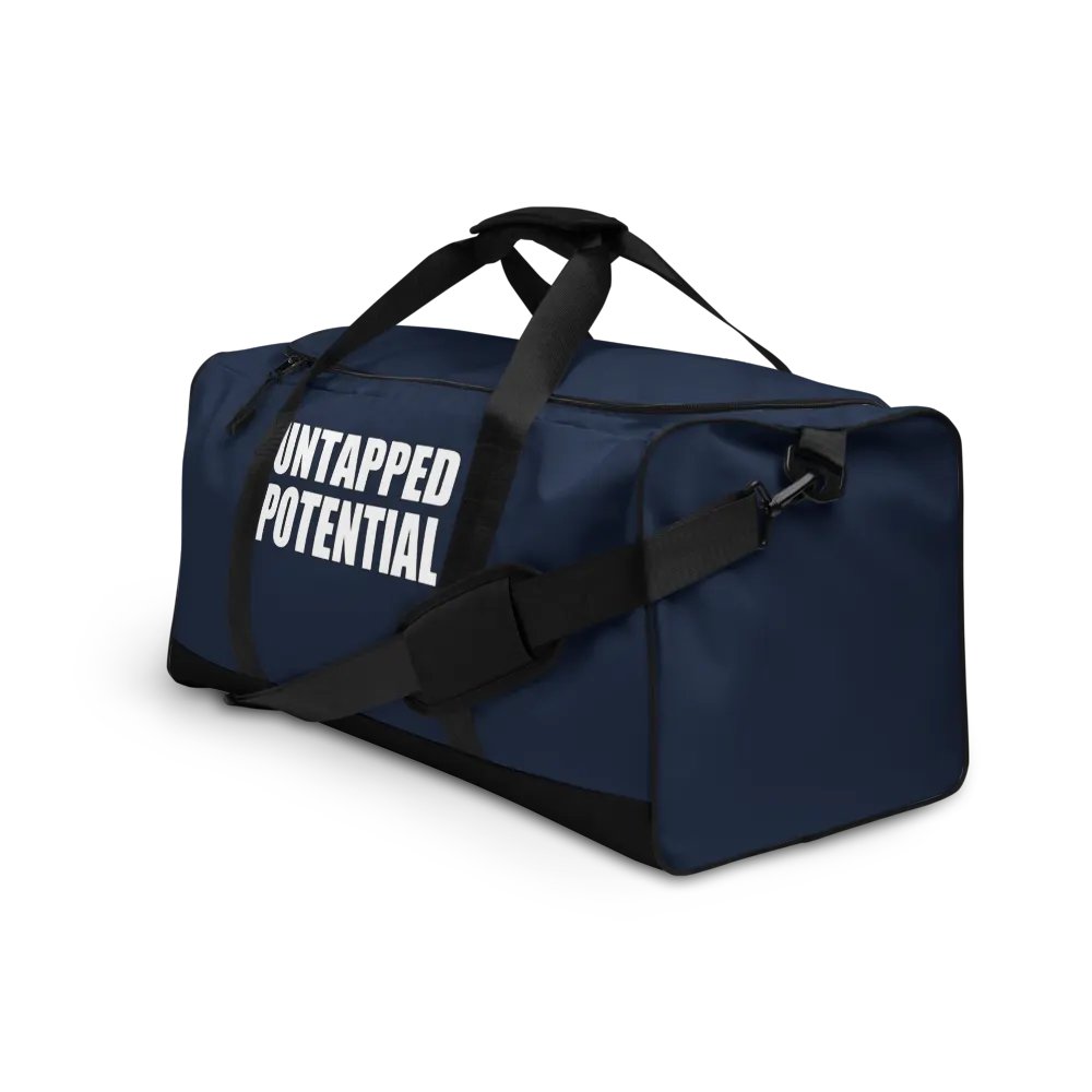 Untapped Potential Navy Blue Duffle Bag product image (3)