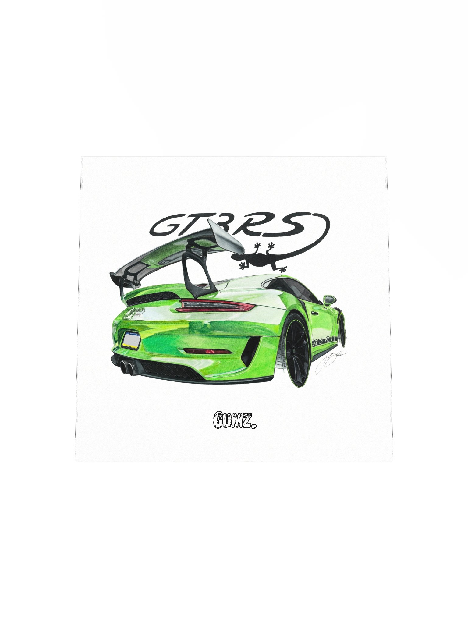 Green Lizard Print product image (16)