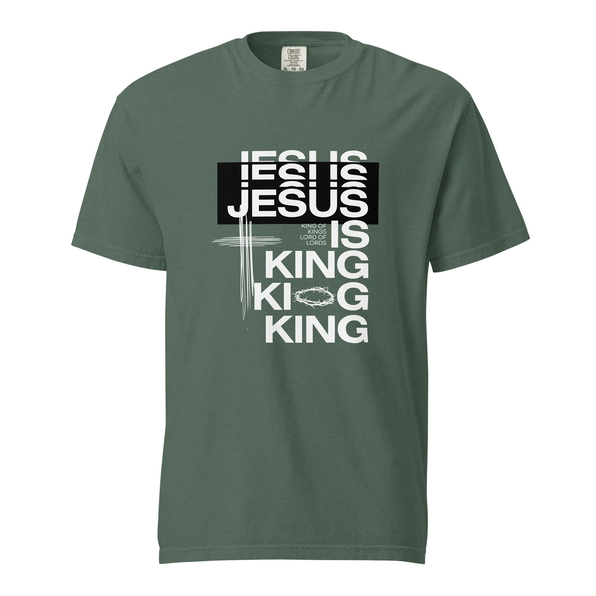 JESUS Repeated Graphic Tee product image (5)