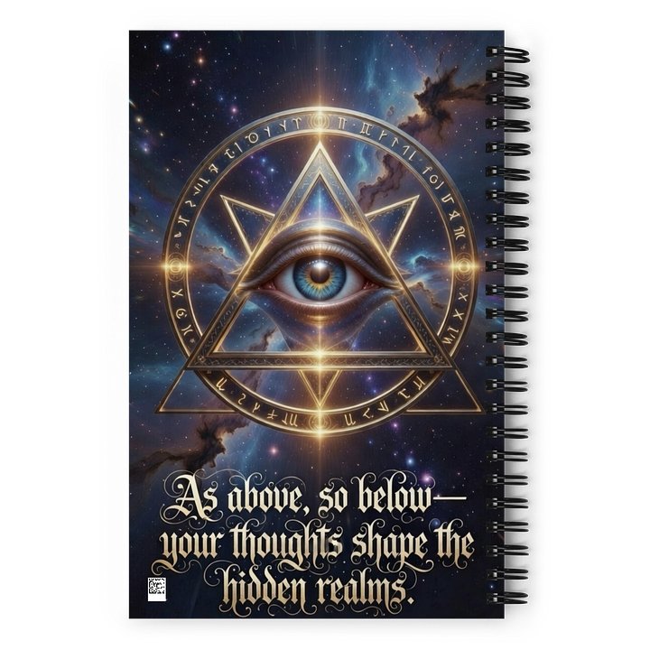 As Above, So Below -Spiral Notebook product image (2)