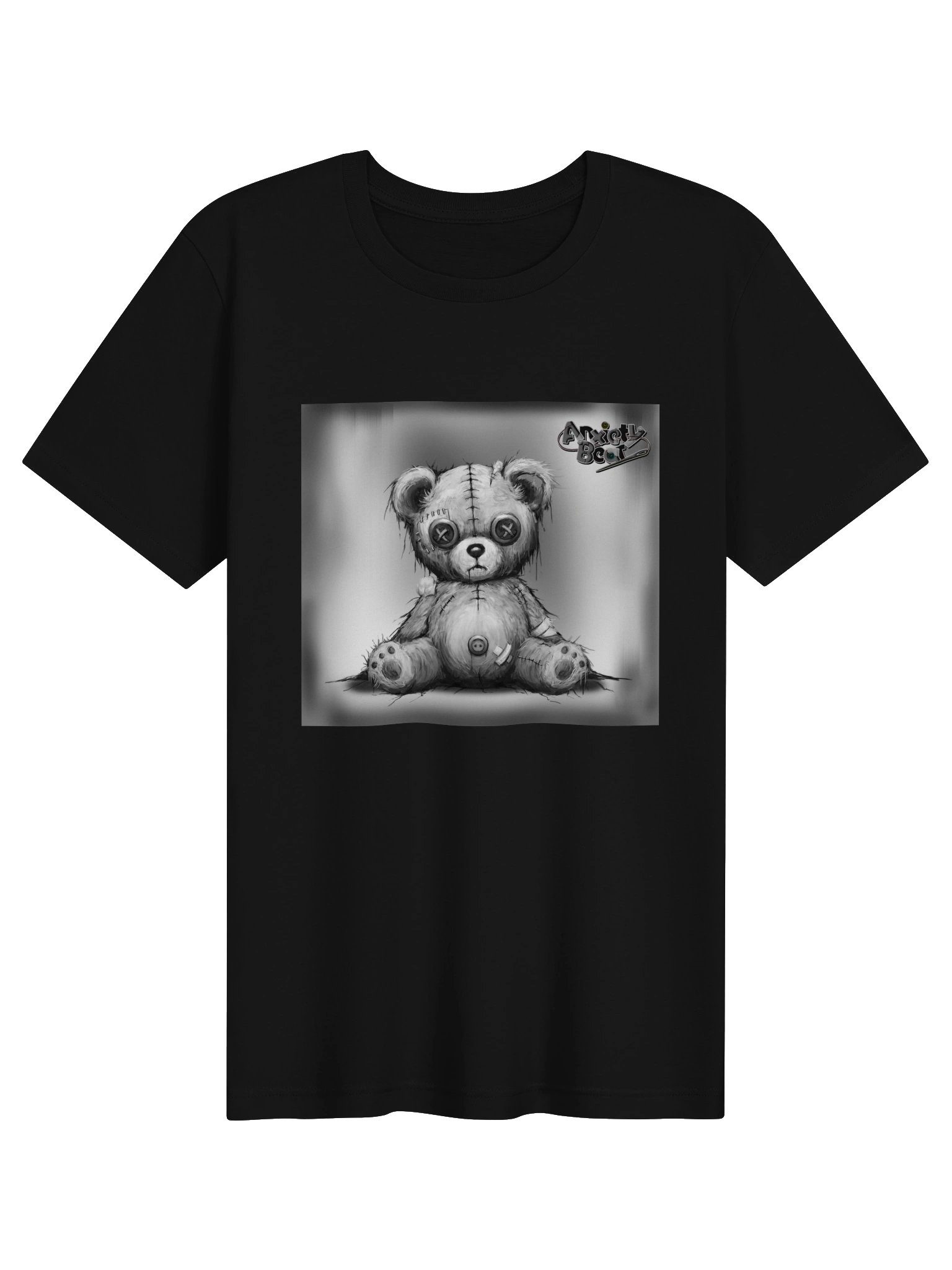 Anxiety Bear Spooky Tshirt product image (1)