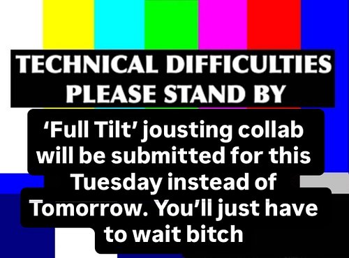 Sorry folks. Ran into some trouble with this submission that I teased for tomorrow’s drop day, so I’ll be submitting it for T...