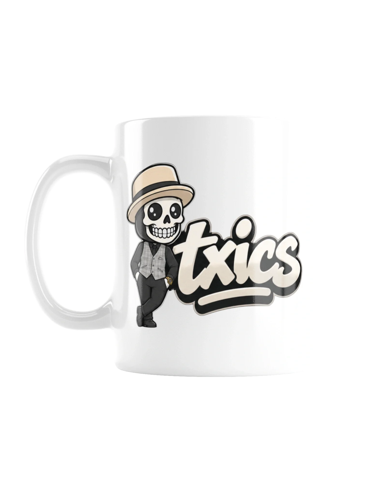 txics Gentleman Skull Mug