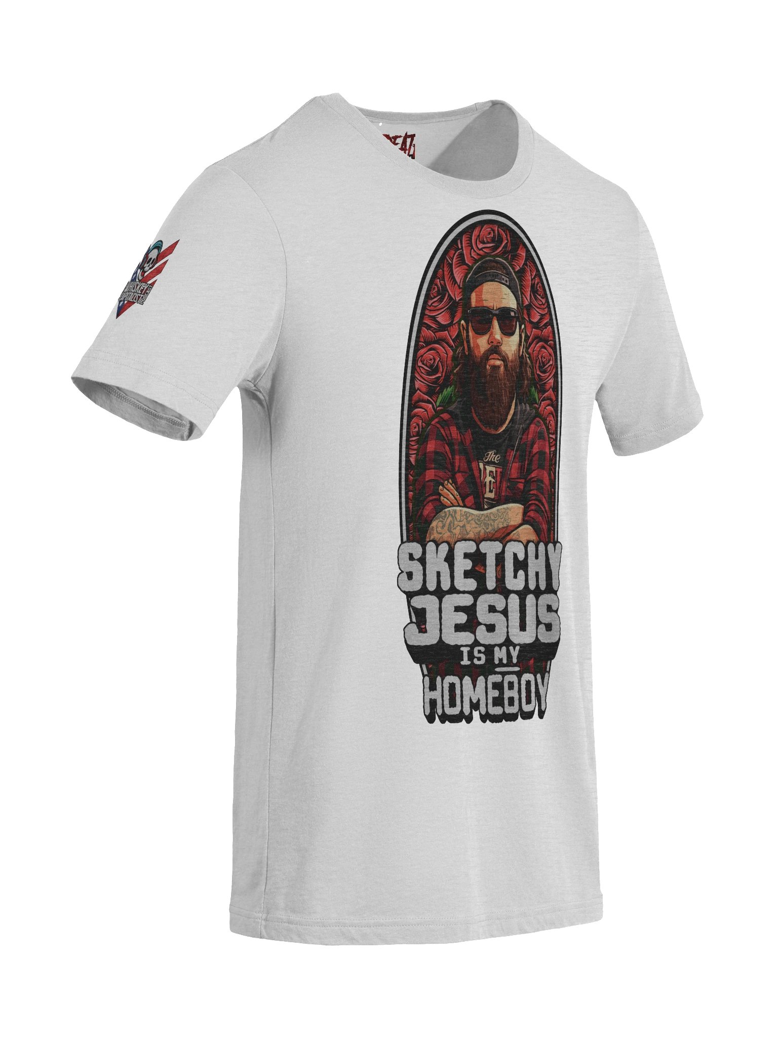 "Sketchy Jesus Is My Homeboy" T Shirt product image (7)