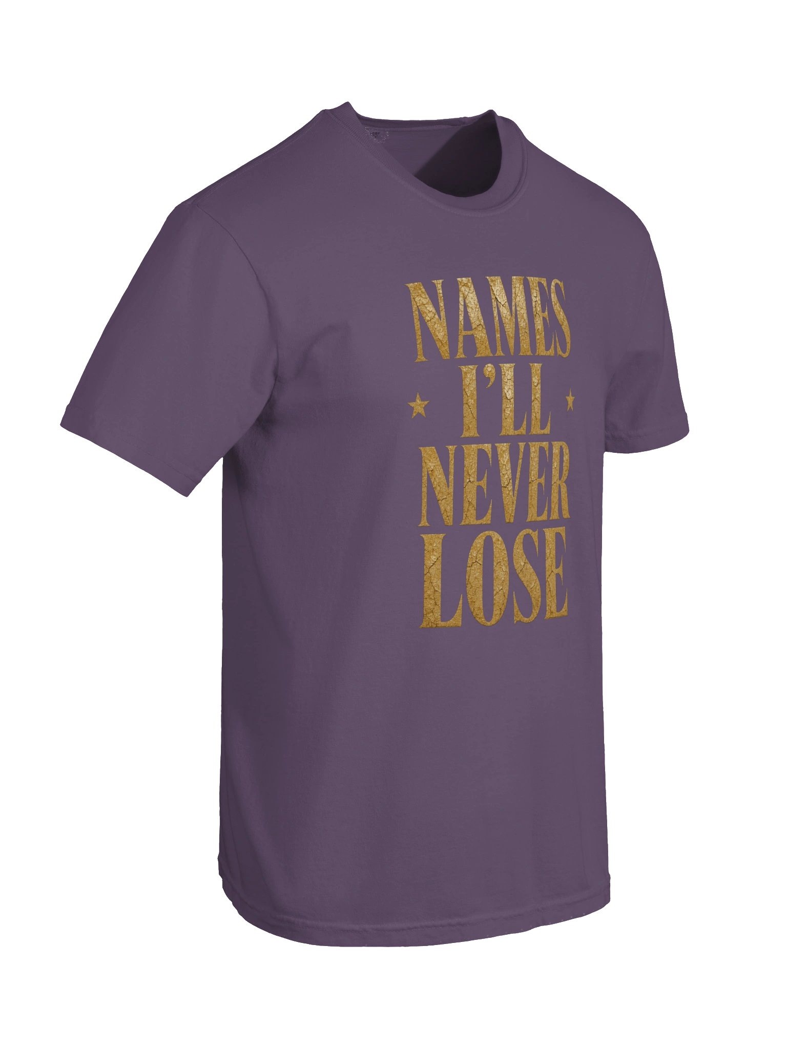 Names I'll Never Lose Purple Tee product image (6)
