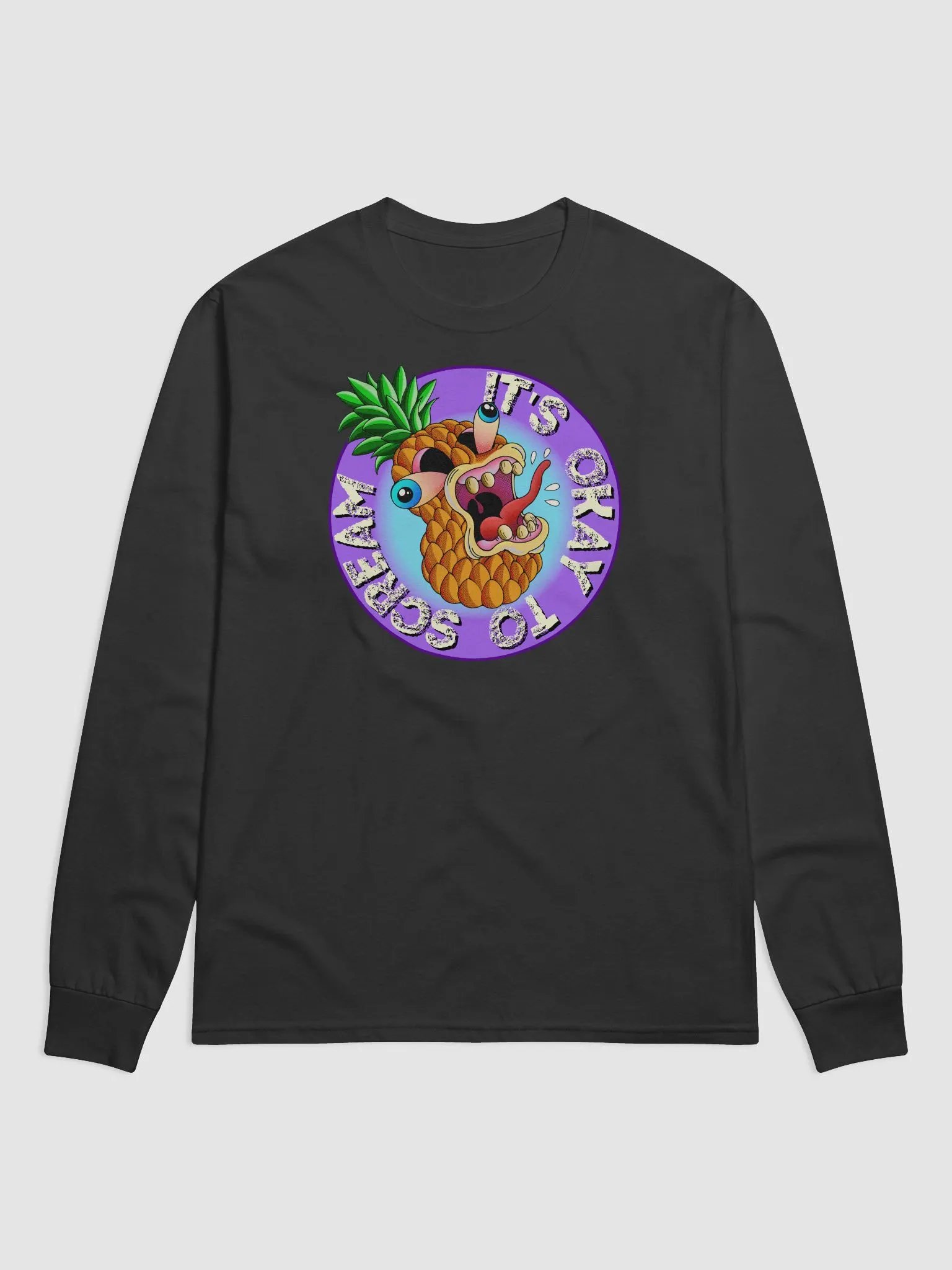 Please Scream: Champion Long Sleeve Shirt product image (1)